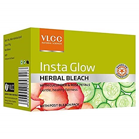 VLCC Insta Glow Herbal Bleach 27G