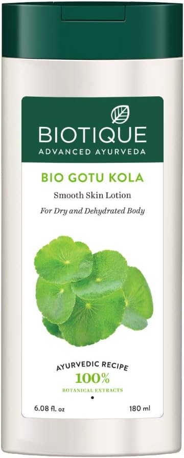 Biotique Gotu Kola Smooth Skin Body Lotion for Dry Skin 180ml