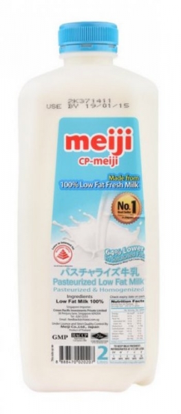 Meiji Low Fat Milk 2Lt