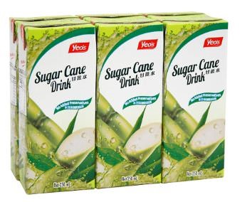 Yeos Sugar Cane 6X250ml