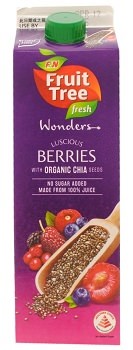 Fruit Tree Berries With Organic Chia Seeds 1Ltr