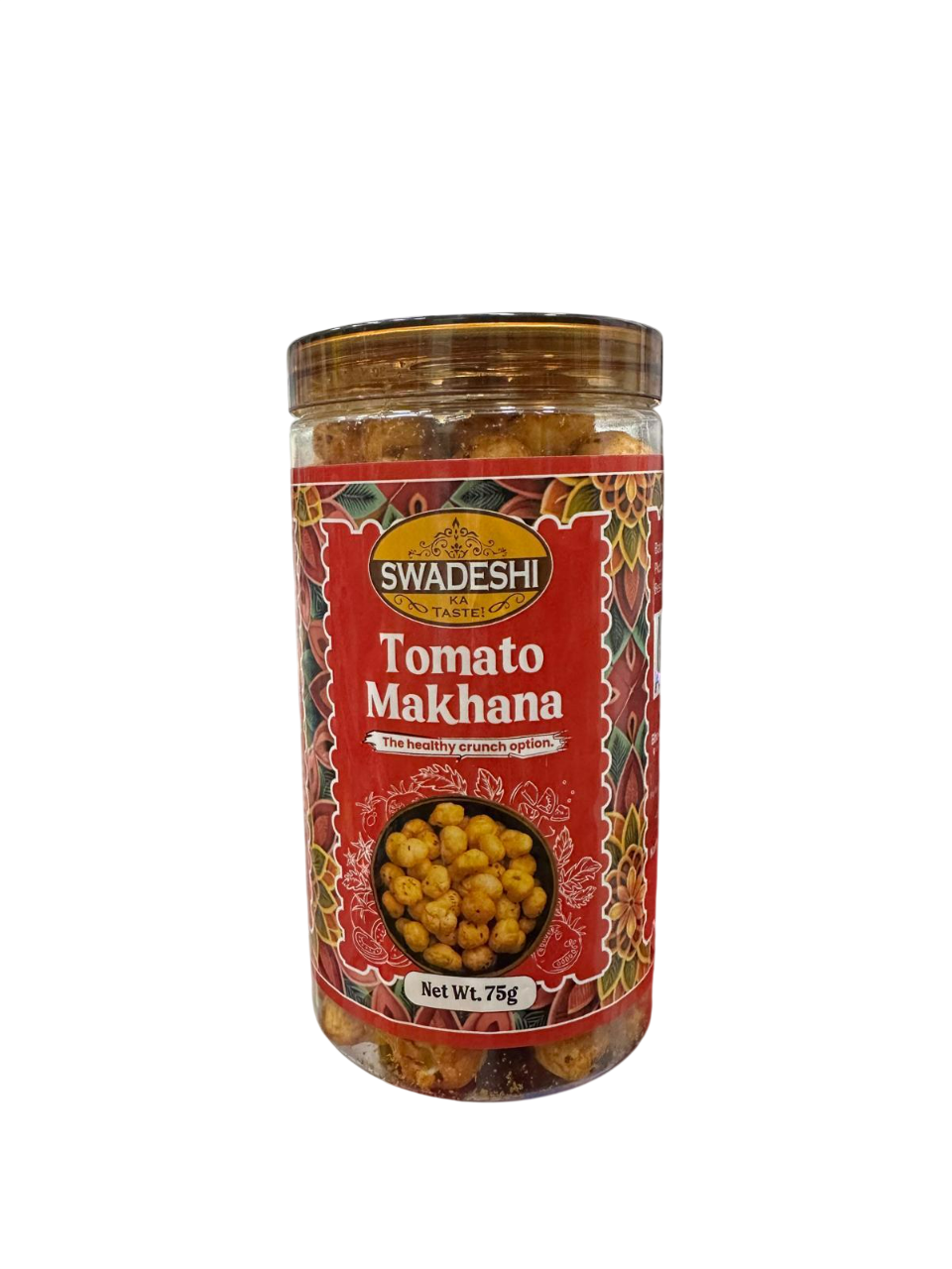 SWADESHI TOMATO MAKHANA 75 GM JAR