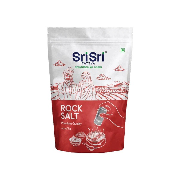 Sri Sri Rock Salt - Premium Quality, 1kg