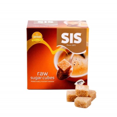 Sis Raw Sugar Cubes 454G