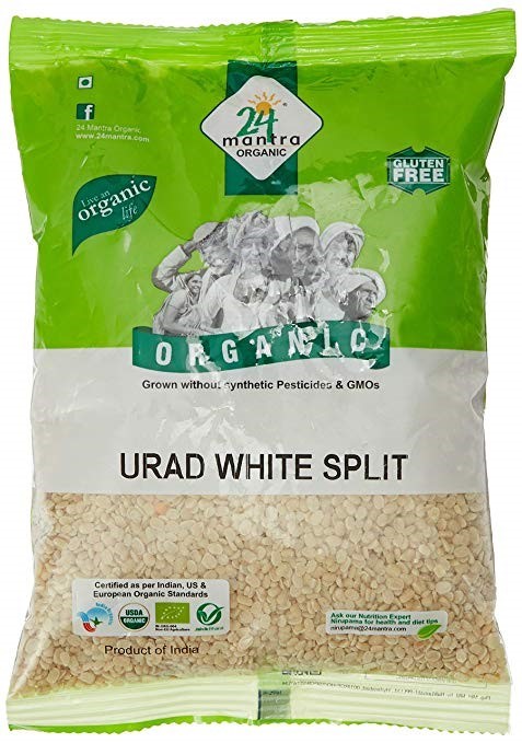 24 Mantra Organic Urad White Split 500gm