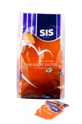 Sis Raw Sugar 100 Sachet 500G