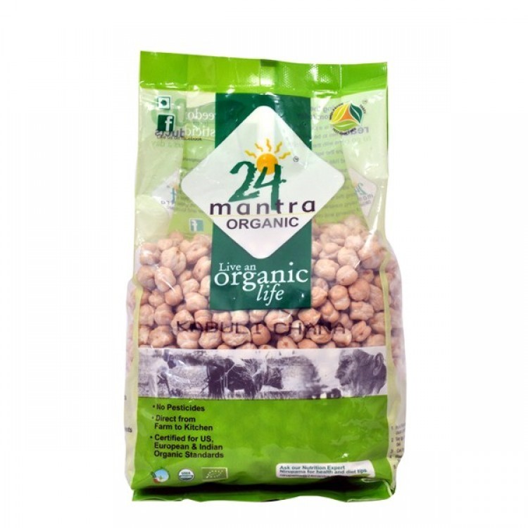 24 Mantra Organic Kabuli Chana 500gm