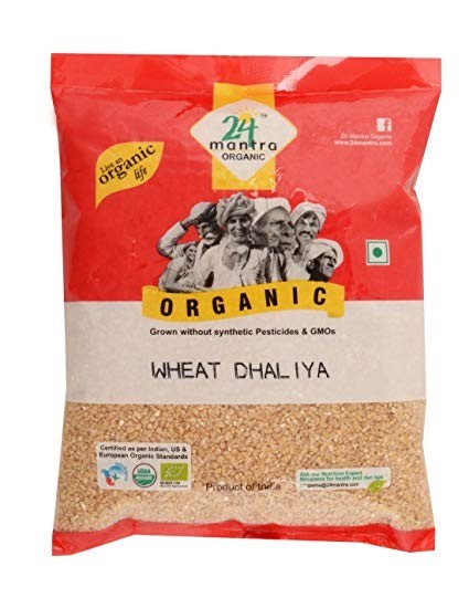 24 Mantra Organic Wheat Dhaliya 500gm