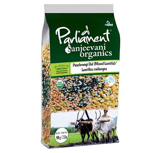 Parliament Organic Panchrangi Dal 500gm