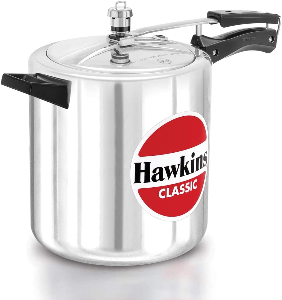 Hawkins Classic Aluminum Pressure Cooker Tall  8-Liter  CL8T