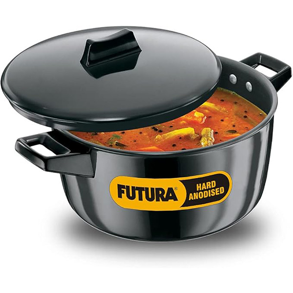 Futura Hard Anodised Cook n Serve Bowl 4L | ACB40