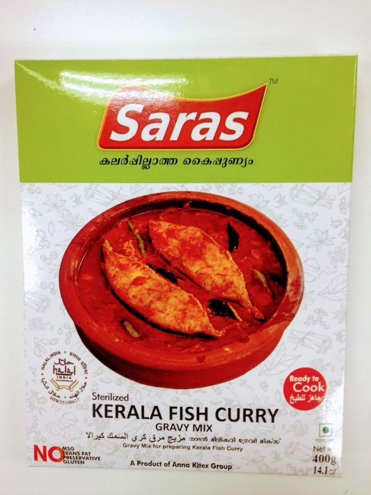 Saras Kerala Fish Gravy 400G (Ready To Cook)