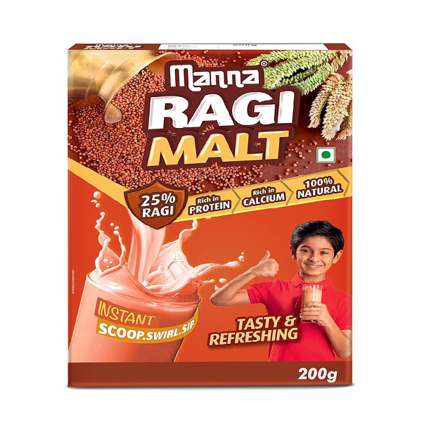 Manna Ragi Malt 200gm