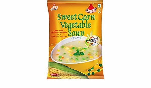 Bambino Sweet Corn Veg Soup 45G