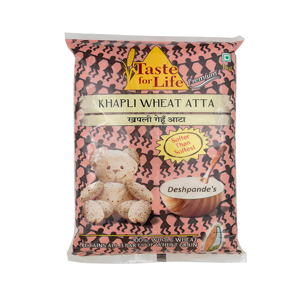 Taste for Life Khapli Wheat Atta 1Kg