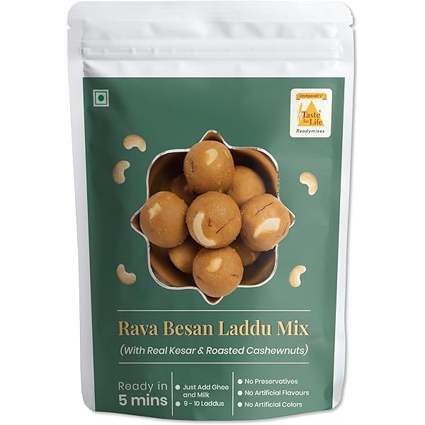 Taste for Life Rava Besan Laddu Mix 200g