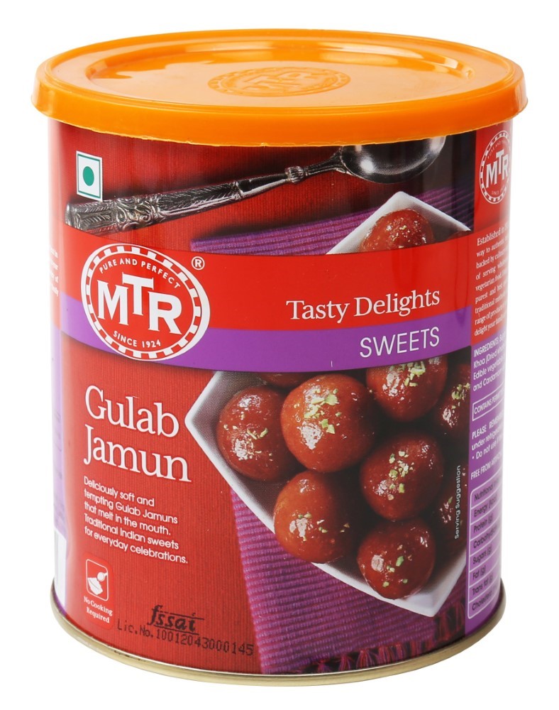 MTR Gulab jamun 1Kg Tin