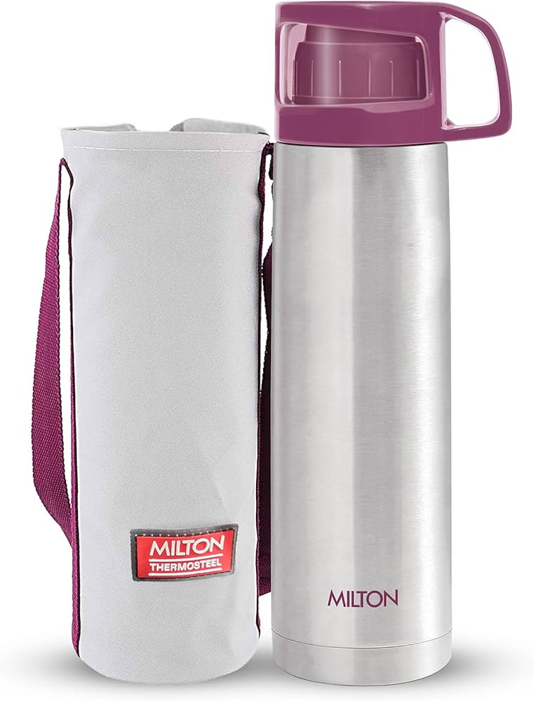 MILTON THERMOSTEEL GLASSY FLASK 350 ML