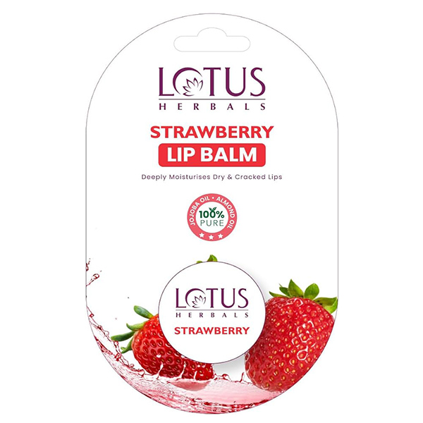 Lotus Strawberry Lip Balm 5g
