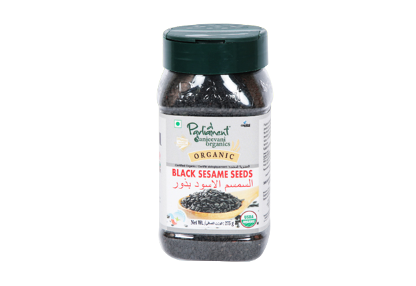 Parliament Organic Black Sesame Seeds 225 gm