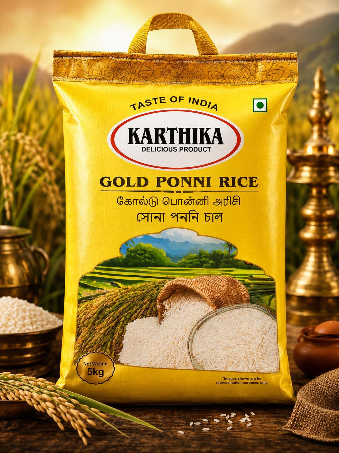 KARTHIKA PONNI GOLD RICE 5 KG