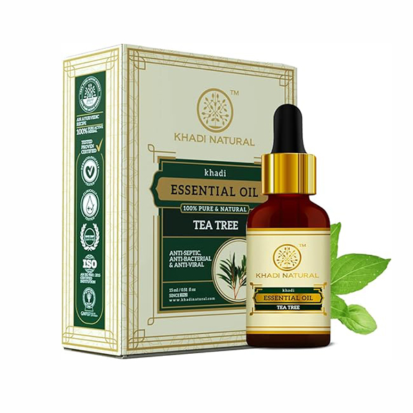Khadi Natural Tea Tree Essential Oil 15ml