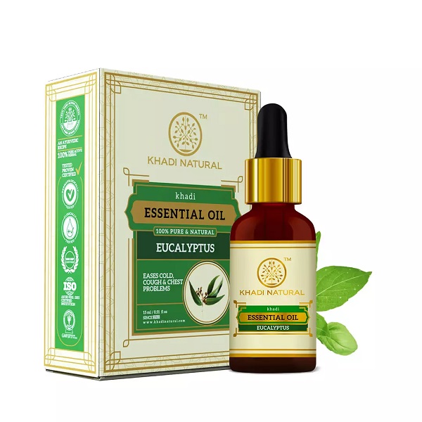 Khadi Natural Eucalyptus Essential Oil 15ml