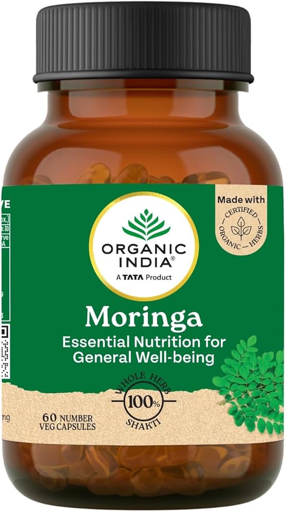 ORGANIC INDIA MORINGA 60 CAPSULES