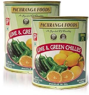 Pachranga Ginger Lime Chilli Pickle 800gm