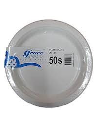 Grace Plastic Plate 50's