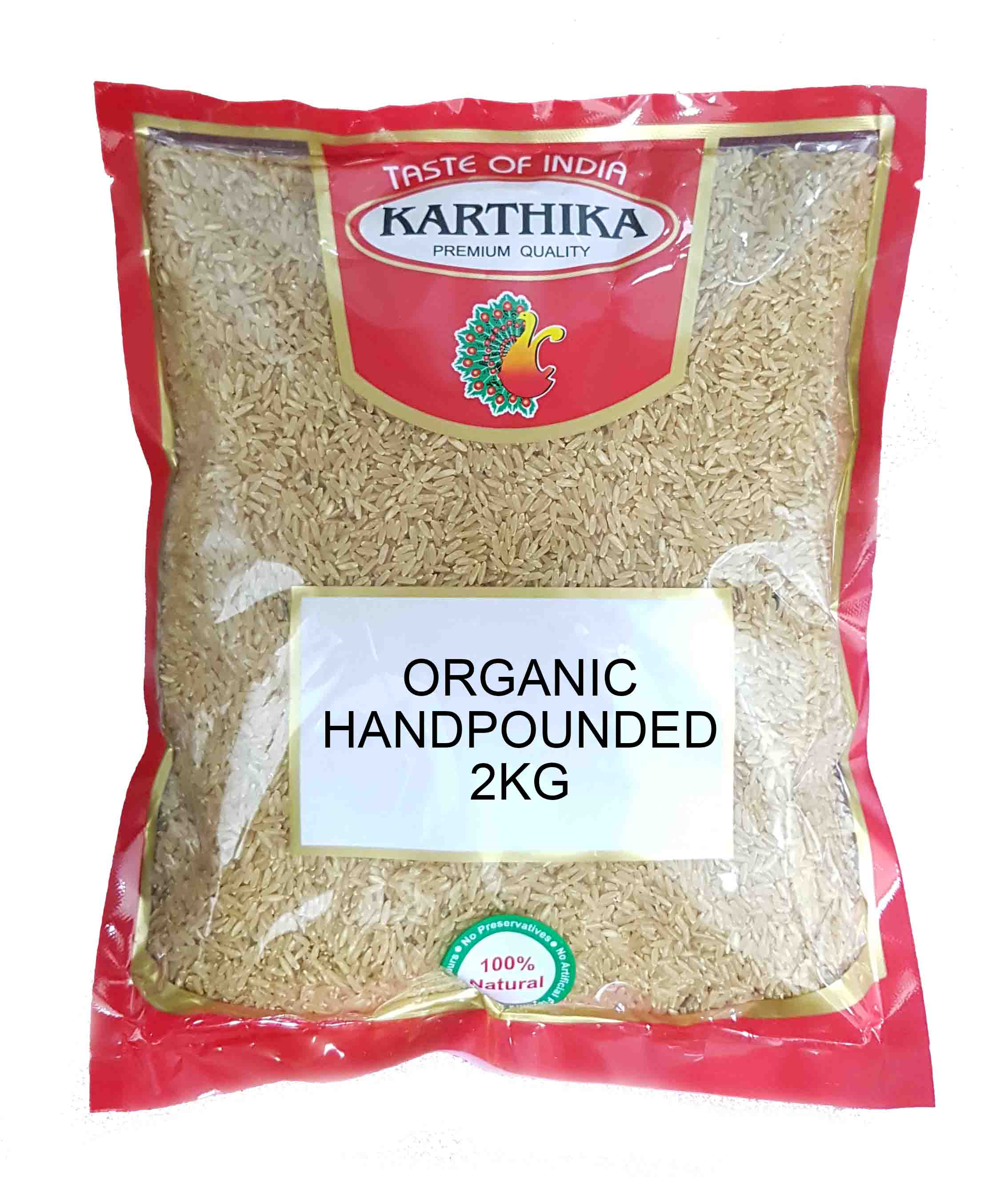 Karthika Organic Handpounded Rice 2kg