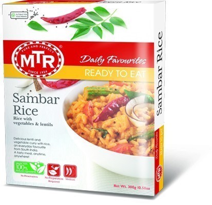 MTR Sambar Rice 250gm Ready to Eat