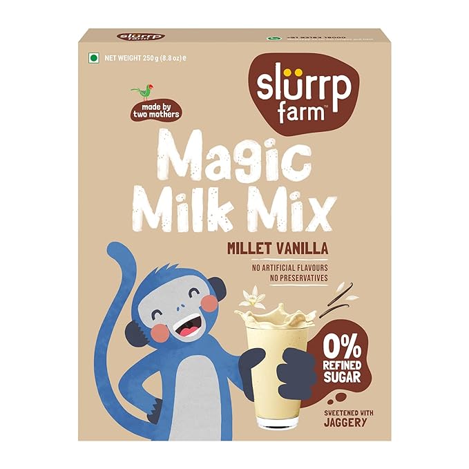 Slurrp Farm Magic Milk Mix with Millet Venilla 250g