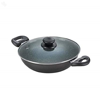 Prestige Omega Deluxe Granite Kadai With Lid