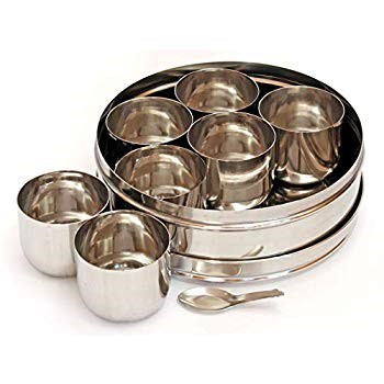 Steel Masala Dabba (B)