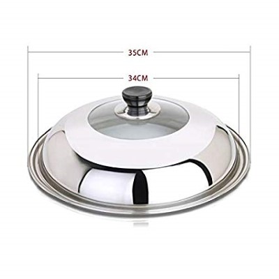 Stainless Steel Pot Lid 34Cm