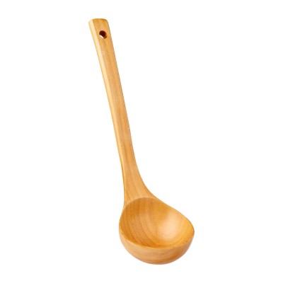 Wooden Ladle Long 34Cm (087-002)