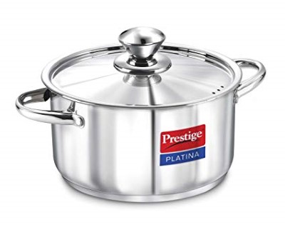 Prestige Platina Stainless Steel Sauce Pan 180Mm