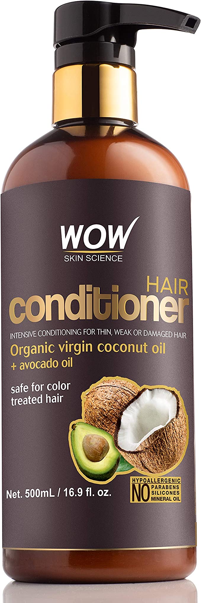 WOW Conditioner Hair Organic Virgin Coconut Oil 500ml