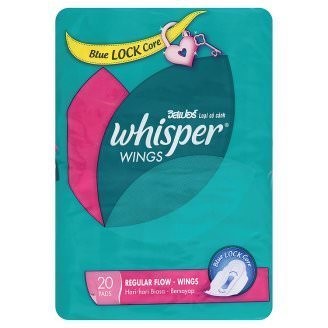 Whisper Regular Flow 20Pads