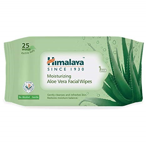 Himalaya Aloe Vera Facial Wipes 25's