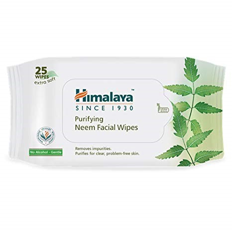 Himalaya Neem Facial Wipes 25's