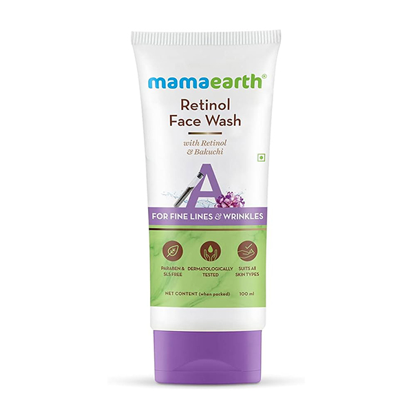 Mamaearth Retinol Face Wash with Retinol and Bakuchi 100ml