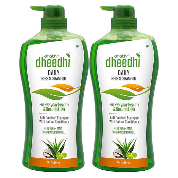 Dhathri Dheedhi Daily Herbal Shampoo 2 x 650ml