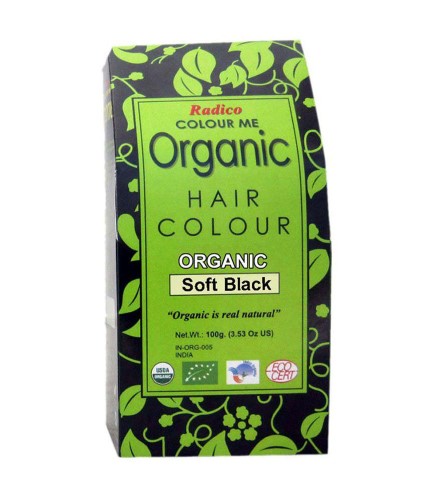 Radico Organic Hair Colour Soft Black 100G
