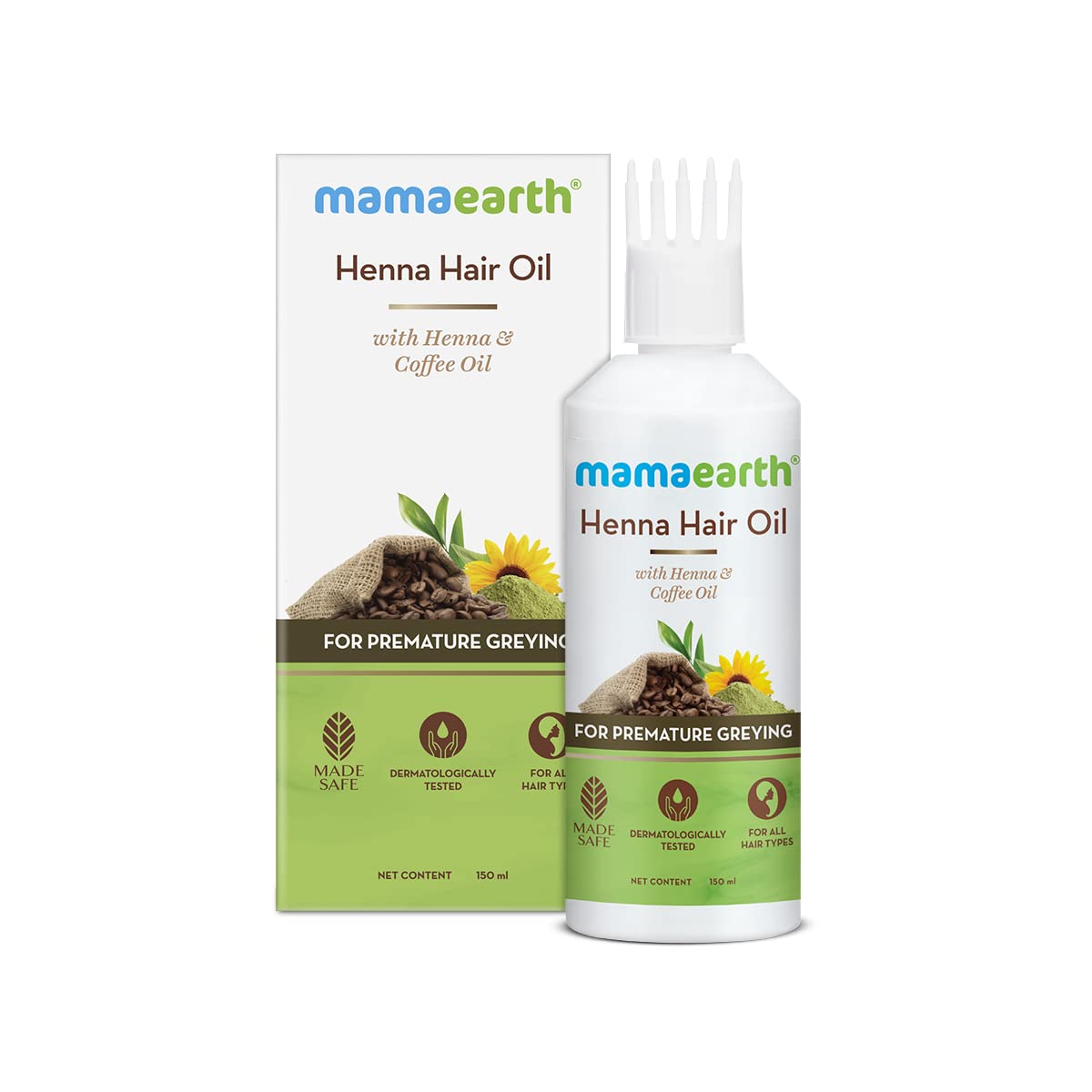 Mamaearth Henna Hair Oil 150ml