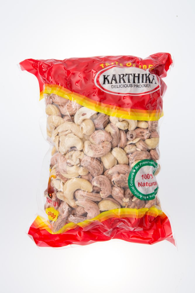 *KE Unpeeled Roasted Cashews Nuts 500gm