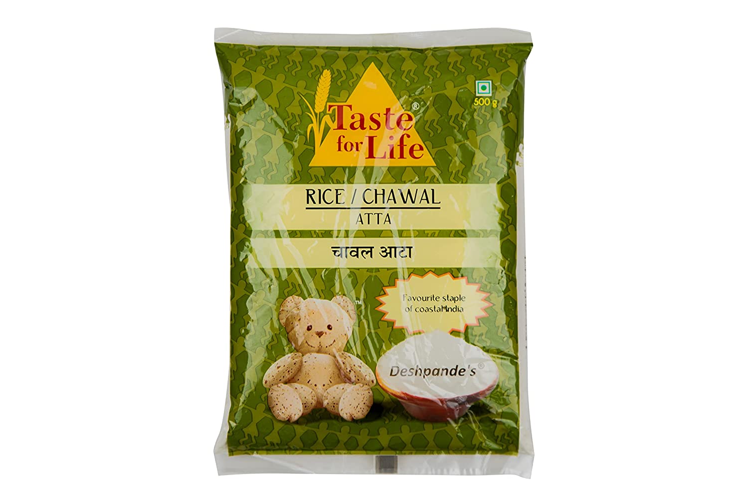 Taste For Life Rice Chawal Atta 500Gm