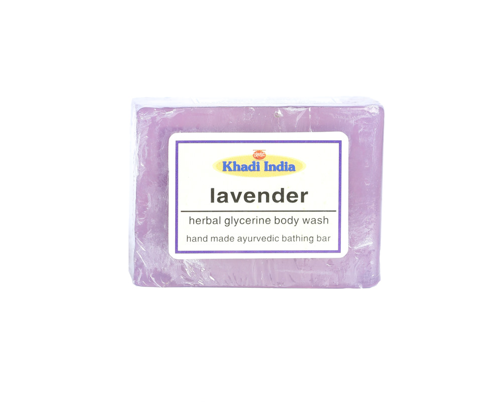 Khadi India Lavender Soap 125Gm