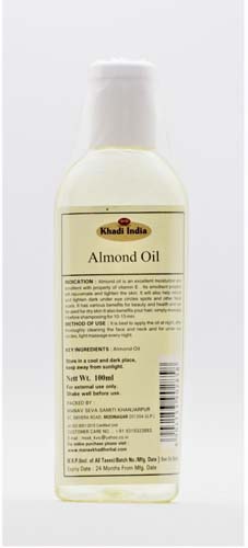 Khadi India Almond Oil 100ml